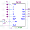 74シリーズの10進同期カウンター74162を使ってみる