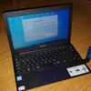 X205TA もう1台のジャンク ASUS EeeBook X205TA