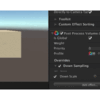 PostProcessing Stackのカスタムエフェクトで解像度を下げる (ダウンサンプリングする) 方法