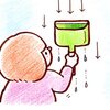 遊びながら窓の掃除～冬の結露編（6歳）