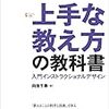 『上手な教え方の教科書：入門インストラクショナルデザイン』（技術評論社, 2015）が２刷となりました。