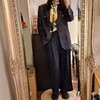 コーデ記録。デニム似合わないカジュアル苦手民におススメのデニム風アイテム【2025/05/30 15°/14° 雨】