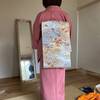 【お稽古】袋帯を結びます　その一、と高槻コッペ