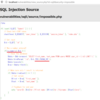 DVWAでSQLインジェクション(Impossible)