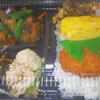  「もりもり弁当」の「名無し弁当(茄子味噌他)」 ３００円