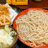 もり蕎麦とごぼう天