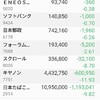 日本株の保有状況（20210613）