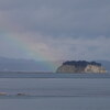 2018年1月「虹と見附島」