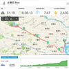 ロング走５１ｋｍ：新橋から狭山まで