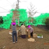 ウサギ小屋の地鎮祭