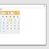 Wicket ModalWindow で Datepicker は、、