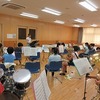 夏休みの部活動⑨　音楽部　みんなで演奏曲の確認