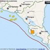 今度は中米コスタ･リカでの大地震；　日本での津波被害の可能性は無し　〜　現地人損・物損発生