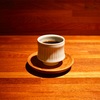 表参道の「月光茶房」でデミタス。