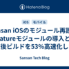 Sansan iOSのモジュール再設計: Featureモジュールの導入と、導入後ビルドを53%高速化した話
