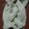 白樺編みと縄編みで比較