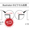 Illustratorでピクセル単位の作業を奇麗に行うための方法（イラレのピクセルずれ問題）