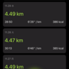ランニング経過報告(11月)