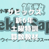 【新6年サピックス】土特(土曜特訓)の算数教材～12頁＆64問！