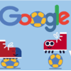 今日のGoogleのロゴは(^∀^)
