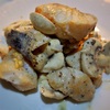 鱈とマッシュルームのアイヨリ風サラダ