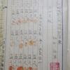 昭和２０年－終戦直前の松根割人夫出役割当表