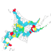 QGISで市町村別経県値を記録してみた