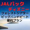 【バケパと比較】JALパックでビッグバンドビートとディズニーフォレストシアター確約