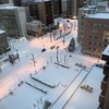 札幌市内での朝食、今回は、大通駅近くの「ISHIYA カフェ」でモーニングメニューにしました。