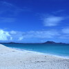 ハワイのド定番ビーチその２　白い砂浜、青い海、青い空　Kailua Beach Park　カイルアビーチパーク