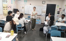 日本語学校へビジターセッションに伺いました！－『できる日本語』の「できる！」の活動例