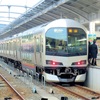 2016年10月21日　地震の影響により高松駅では