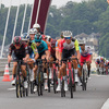 多摩の市街地を走る自転車レース、THE ROAD RACE TOKYO TAMA 2025を昭島市の多摩大橋で見た