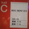 MUSIC ENERGY 2013