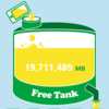 MVNOのmineoのフリータンクっていいね