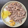 台湾名物丼の色々③「雞肉飯、火雞肉飯、水食」