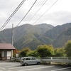 栃本関所手前（埼玉県秩父市）