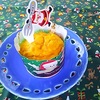 クリームチーズとパンプキンのカップケーキ　クスリマスバージョン　より。
