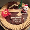 バタークリームのクリスマスケーキ！