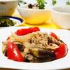 ☆なすと豚肉のみそ炒め＆ゴーヤーのきんぴら献立☆
