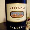 ヴィティアーノ・ファレスコ 2007　と　牛肉のトマト煮