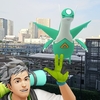 ウィロー博士と高輪ゲートウェイ駅から探索を始めよう！【ポケモンGOAR写真】