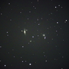 うお座の銀河 NGC128 小惑星が写り込む