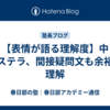 【表情が語る理解度】中３ステラ、間接疑問文も余裕の理解