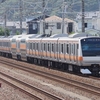 7月27日撮影　東海道線　大磯～二宮間　【新時代到来の予感】E233系0番台　グリーン車組み込みH57編成の試運転を撮る②