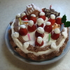クリスマスケーキは子どもにデコレーションさせよう。