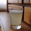 自家製レモンスカッシュ。柚子茶の素はレモンと混ぜると美味しかった。