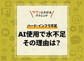 AIに必要なインフラやハードウェアが足りない？