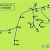 明治29年頃の九州における鉄道開通図　訂正