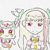 プリルン/キュアズキューンと堤なつめのイラスト！